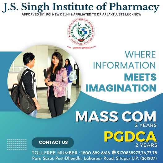 Our Courses :-
MASS COM - 2 Year
PGDCA - 2 Yea
TOLLFREE :- 1800 889 8618
Contact :- 9170838275, 76, 77, 78
.
#Admission #pharmacy #parasarai #pharmacycollege #institute #AdmissionsOpen #admissions2023 #pharmacistlife #pharmaceutical #drugs #healthylifestyle #MassComm