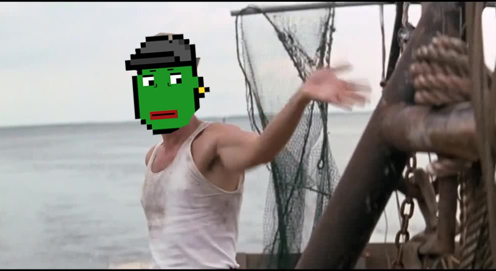 CryptoPunkPepes's tweet photo. Gm 🐸👋 https://t.co/jXLpnxvXg0