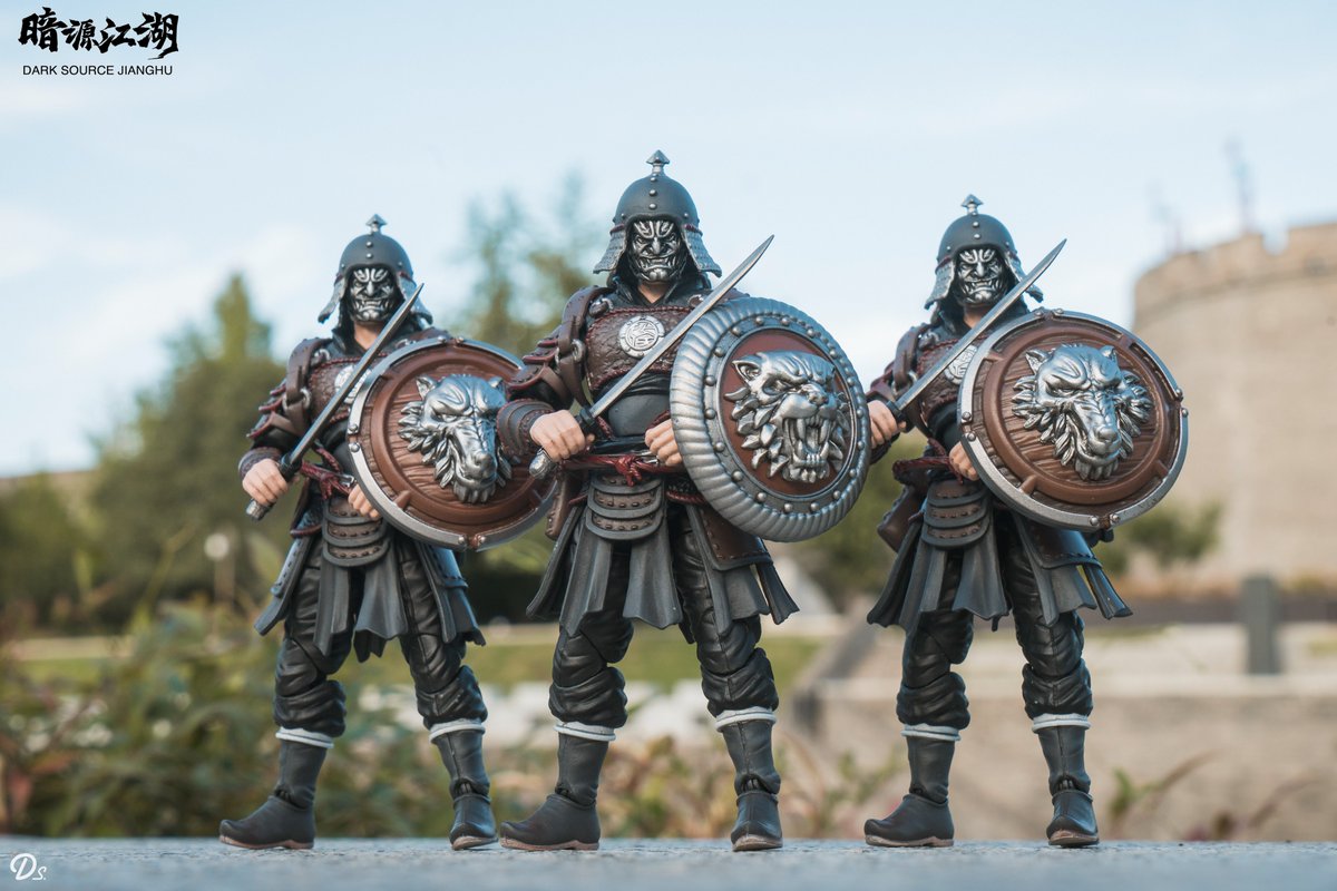 Joytoy_official's tweet image. #darksource #jianghu #actionfigures #joytoy Defend the castle, defend our commander