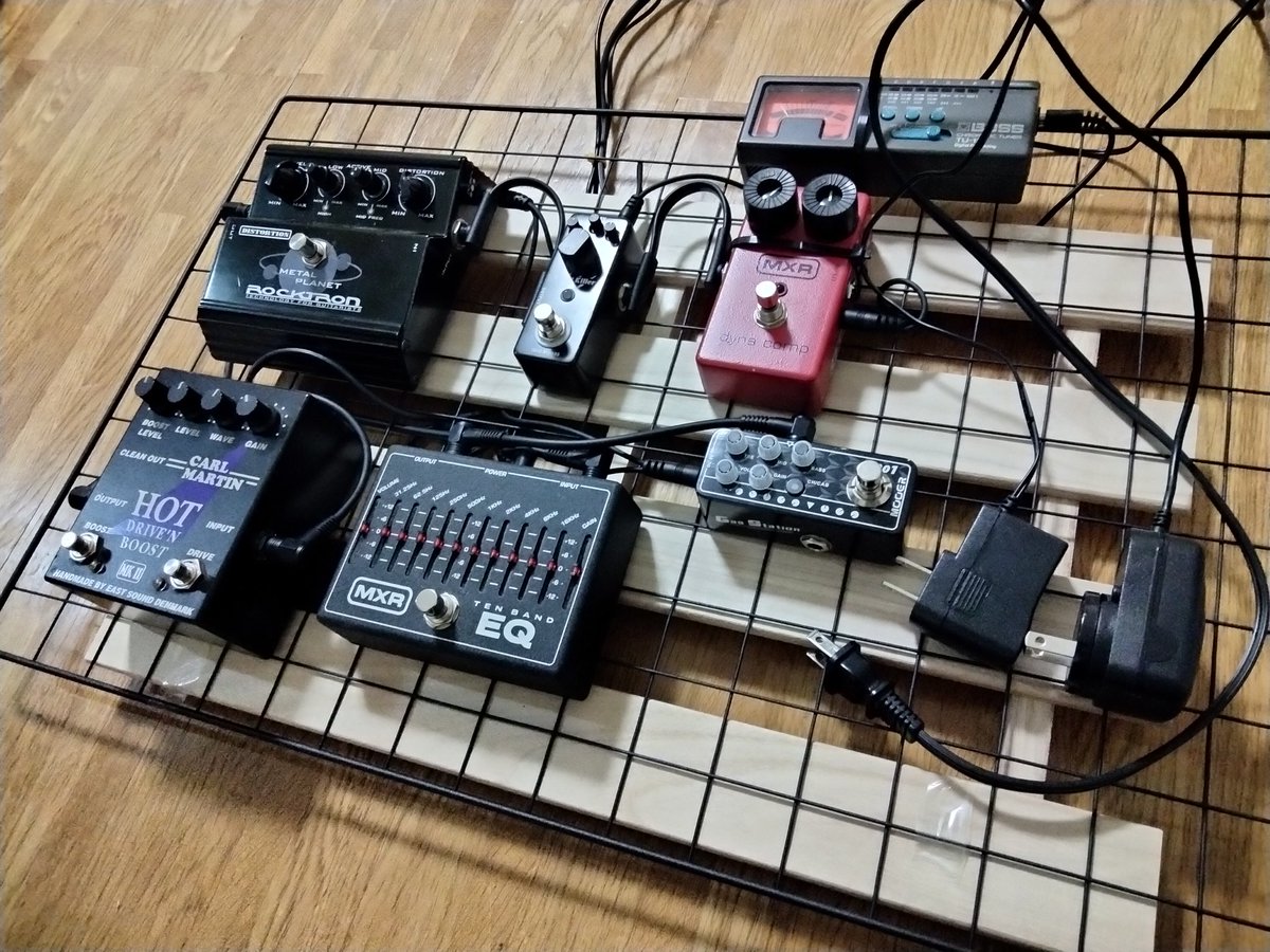 エフェクターボード エフェクターボード大公開】FUZZさん | エフェクター専門情報
