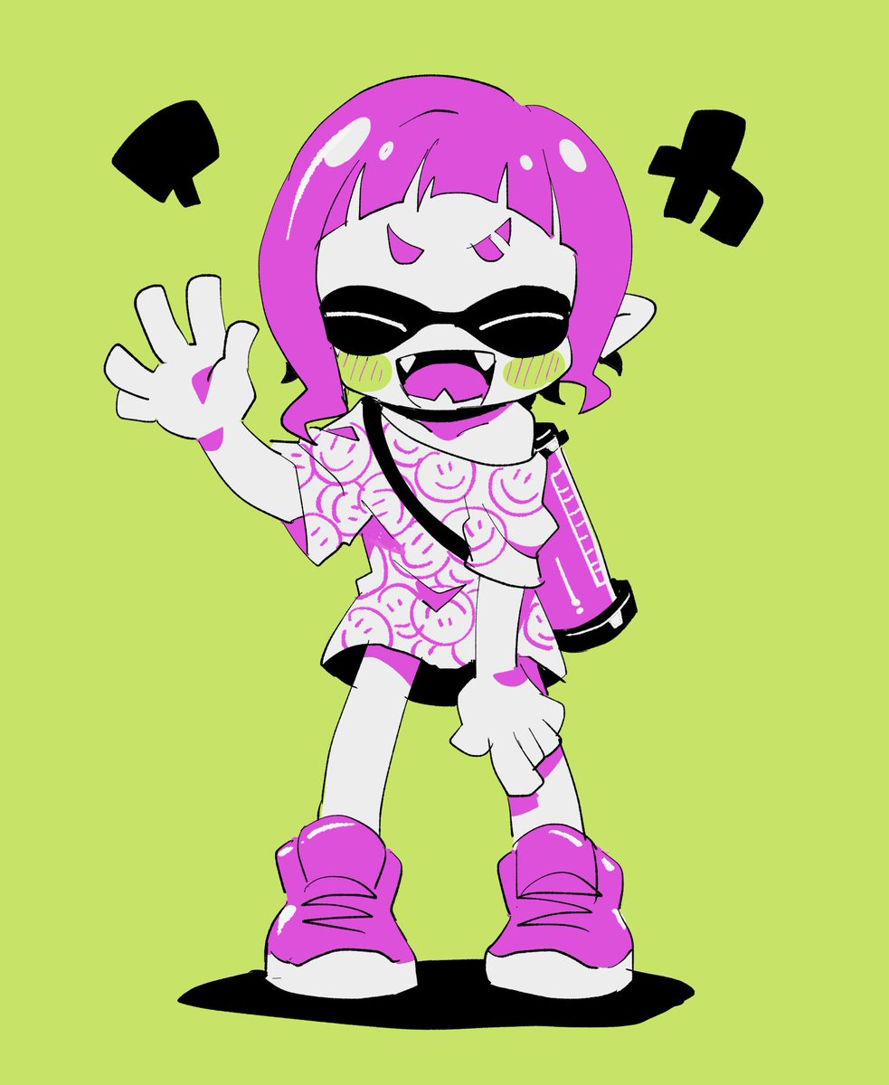イカガール(スプラトゥーン) ,インクリング 「」|まみむ🎇ハナビちゃんは遅れがち連載中のイラスト
