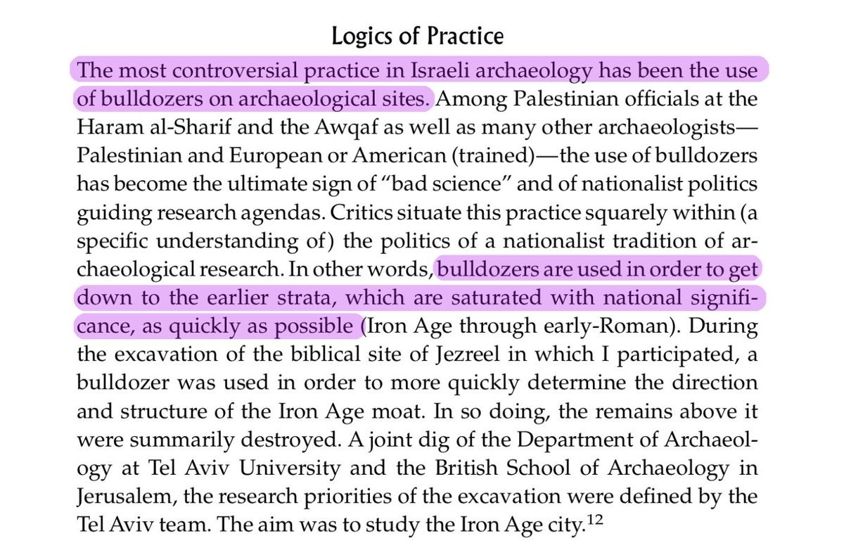 Nothing more Israeli than bulldozing everything less than 2000 years old because they feel it isn’t about them