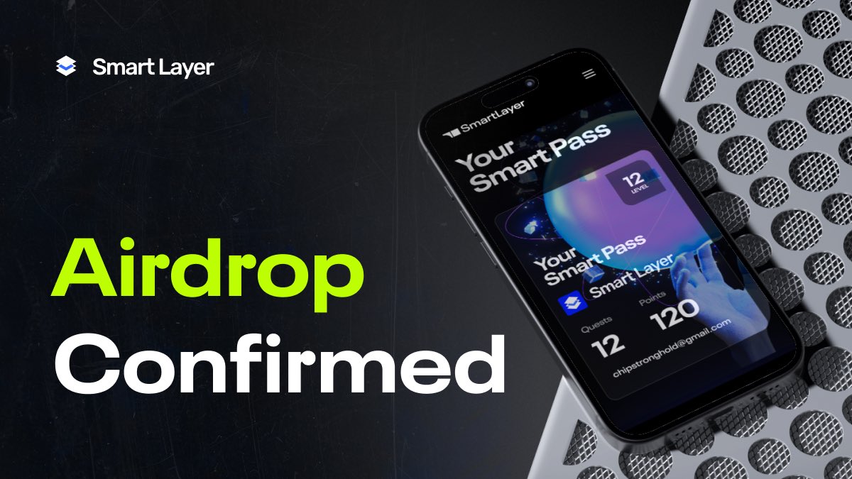 airdropblogs's tweet photo. 💥#Airdrop: SmartLayer (SLN)

💰Rewards
~ Earn points to unlock rewards

🔗Airdrop Link: https://t.co/HirZ2izOnl

#SLN #airdrops #airdropblogspot #crypto #btc https://t.co/uGyRaka6AV