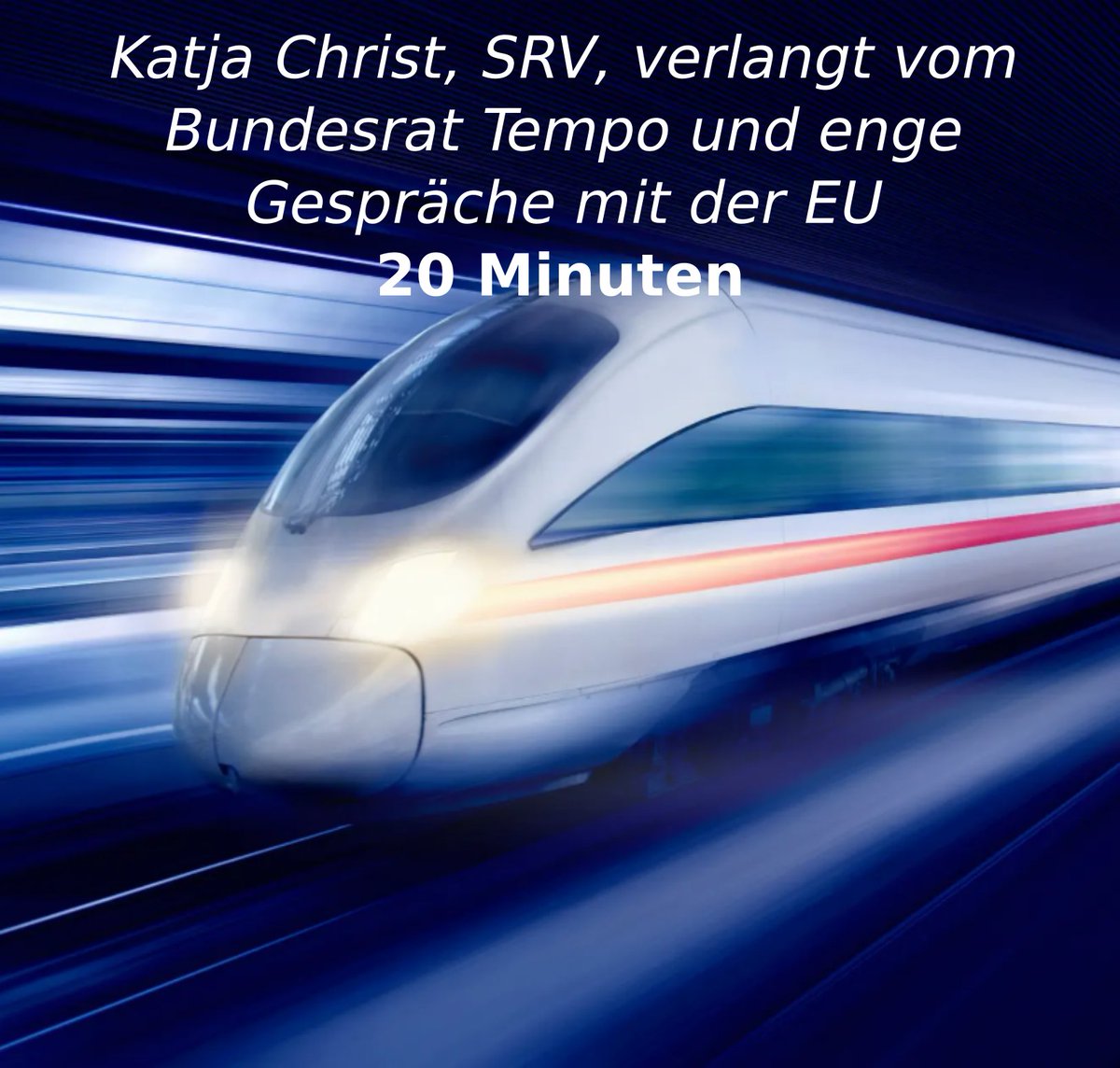Sw_Railvolution's tweet image. Katja Christ «Wenn ich am Wochenende nach #Rom will, bin ich trotzdem einen Tag unterwegs und das ist aktuell nicht konkurrenzfähig mit dem Flugzeug»

#Europa #HGV #Hochgeschwindigkeit #Bahn #Mobilität #Schweiz #Bahn @KatjaChrist 

20min.ch/story/hochgesc…