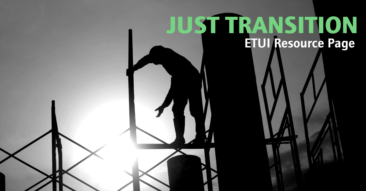 Interested in the 🌱 #JustTransition?

ℹ️ Take at a look at our resource page – a curated collection of ETUI resources on everything JT, from events &amp; training activities to publications, podcasts &amp; our #GreenNewDeal newsletter

Right here ➡️ etui.org/ZYw