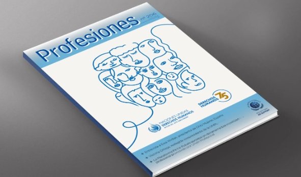 Compartimos con vosotras/os la publicación del número 206 de la revista Profesiones, editada por
<a href="/UProfesional/">Unión Profesional</a> que, en esta ocasión, habiendo celebrado el 75 aniversario de la DUDH, está especialmente dedicada a los Derechos Humanos. Descarga: acortar.link/4JTZcS