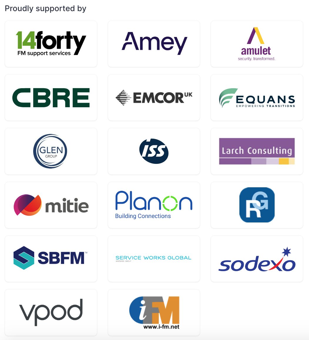 WF24: People &amp; Tech: A symbiotic relationship
Tuesday 20th Feb. 

Thank you to all of our sponsors. 

Delegate places are filling up fast, get yours now before it's to late. 

To learn more and to purchase tickets visit workplace-futures.co.uk