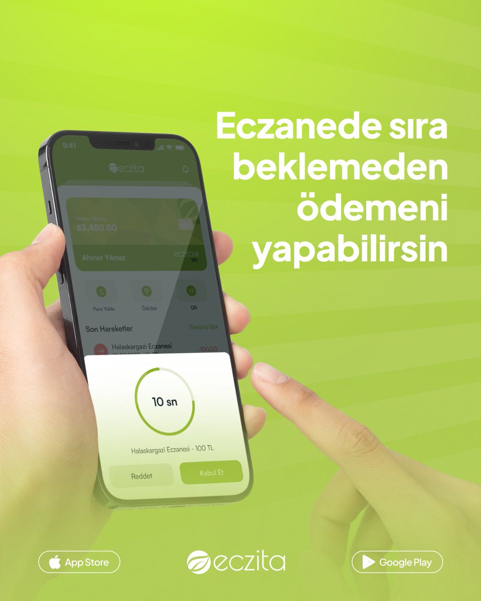 Eczita ile eczanelerde sıra beklemeden ödemeni yapabilirsin!

#eczita #dijitalcüzdan #eczane #eczacilik #fintech #pharmacy #easypayment #saas #eczanehizmetleri