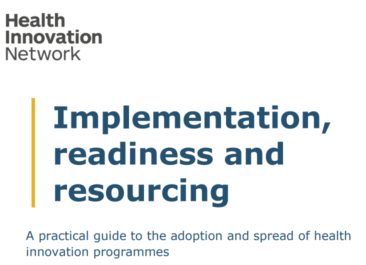 We’ve identified five core themes to aid the rollout of successful health innovations – if you’re working to transform healthcare read our practical guide including resources to download: ow.ly/FLuc50QnKhg
 
<a href="/HealthInnovNet/">Health Innovation Network</a> 
<a href="/QbtechADHD/">Qbtech</a> 
#ADHD #Innovation #Health