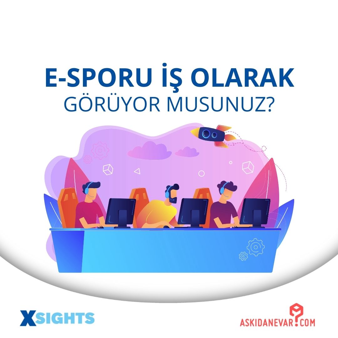 Gençler E-Sporu iş olarak görüyorlar mı? Cevabı, @askidanevar işbirliğiyle hazırlanan “Üniversite Gençliğinin Gaming ve E- Spor Trendleri Araştırması'nda. Satın almak için begum@xsights.co.uk ile iletişime geçebilirsiniz.