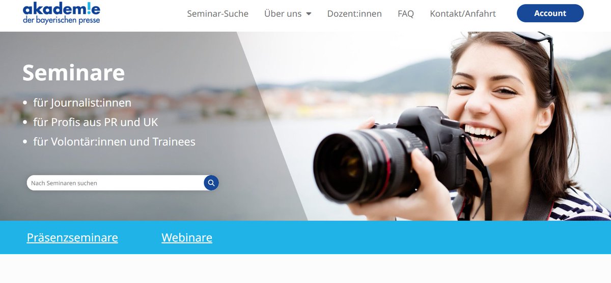 akademie_abp's tweet image. Das Christkind hat der Akademie der Bayerischen Presse (#ABP) eine neue #Webseite geschenkt. Seit gestern ist sie online. Schaut doch mal drauf! #Yeah
abp.de/?seite=1