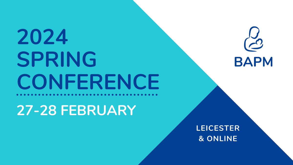 Have you booked your place for next month's BAPM Spring Conference yet? Join us in Leicester or online for this event for paediatric and neonatal trainees at all levels of training, ANNPs and AHPs. View the programme and book your place here> bapm.org/events/bapm-sp…