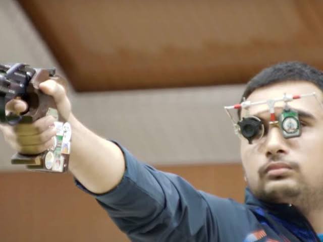 Proud Moment !

Ace Shooter #VarunTomar of 
Army Marksmanship Unit <a href="/adgpi/">ADG PI - INDIAN ARMY</a> wins *Gold Medal and Olympics Berth* during the Asian Shooting Championship at Jakarta #Indonesia 
Guns &amp; Glory 🇮🇳

Mission #GoldAtParis2024 

<a href="/NorthernComd_IA/">NORTHERN COMMAND - INDIAN ARMY</a> <a href="/Whiteknight_IA/">White Knight Corps</a>
