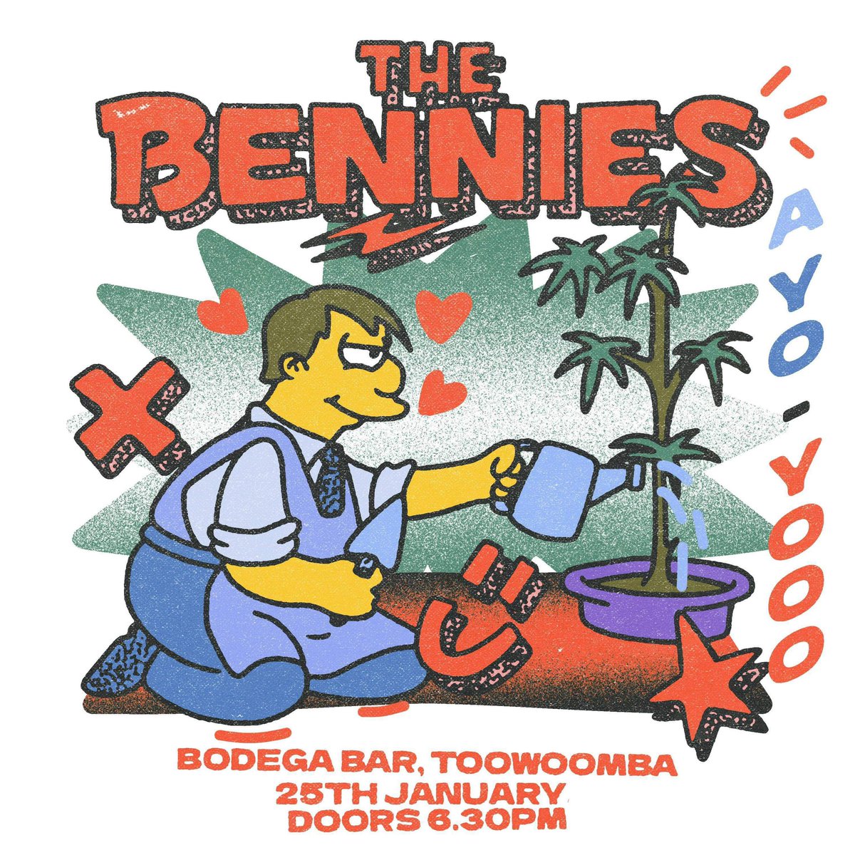 Oi Toowoomba!!! Let’s PARTY!!!!!
It’s been ages since we came thru! Can’t wait to come and cut loose with ya! We’ll play u a bunch of new songs , a bunch of old classics, and you already know we’re gonna have you kicking up a storm on the dance floor! see you in a few weeks!