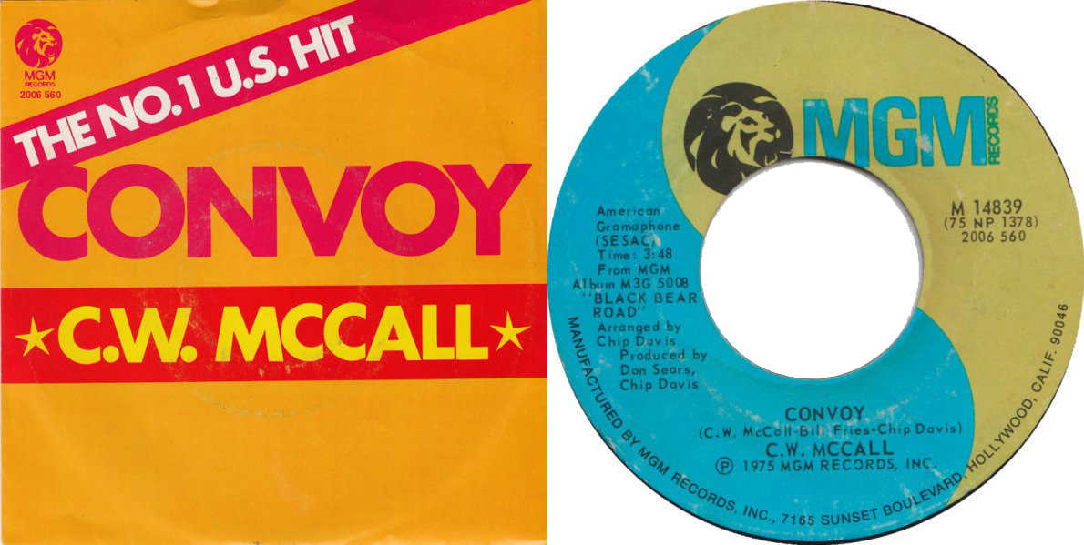 espofootball's tweet photo. #OTD Jan10,1976 #CWMcCall (William Fries Jr) is at #1 billboard Hot100 singles chart with "Convoy" written by Bill Fries and Chip Davis. The song was the inspiration for the 1978 Sam Peckinpah film "Convoy" https://t.co/sxM8wAi8Pz