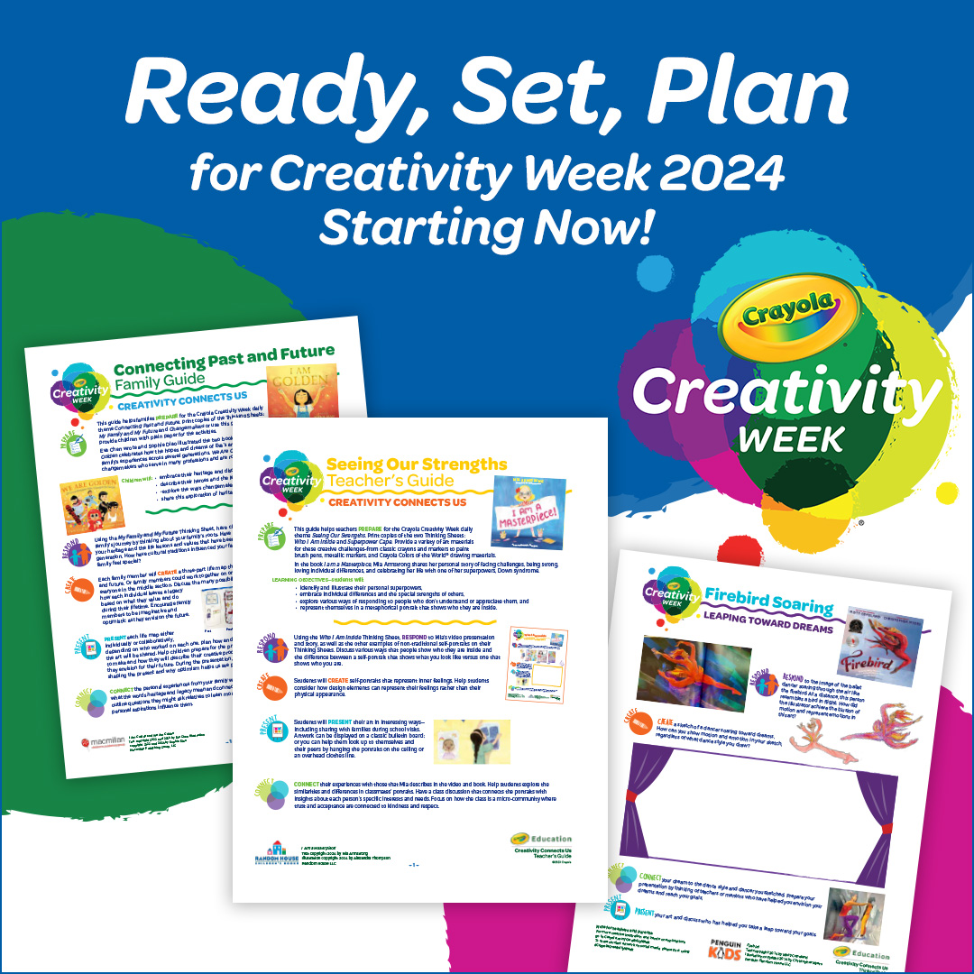 #Teachers, we know there’s never enough hours in the day, so we want to make #CrayolaCreativityWeek planning quick and easy. Download the free Teacher Planning Guides to ensure you have everything you need to celebrate with your students 🥳! Download: ow.ly/ILye50Qm6JY