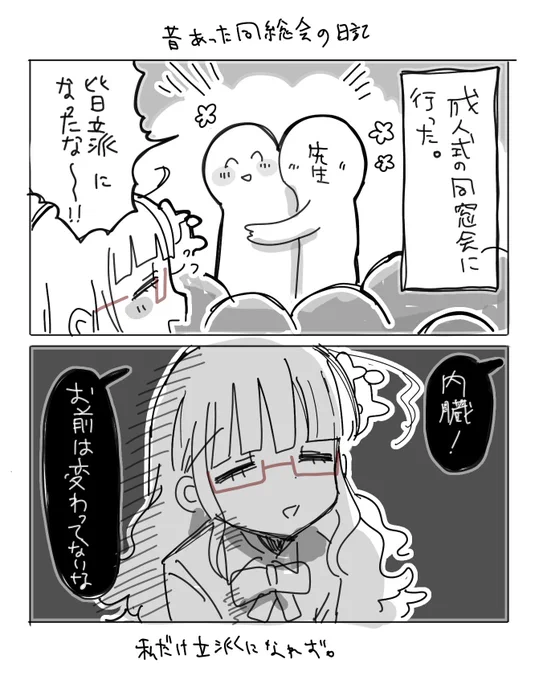 成人の日おめでとうございます
私の成人の日の記憶です 