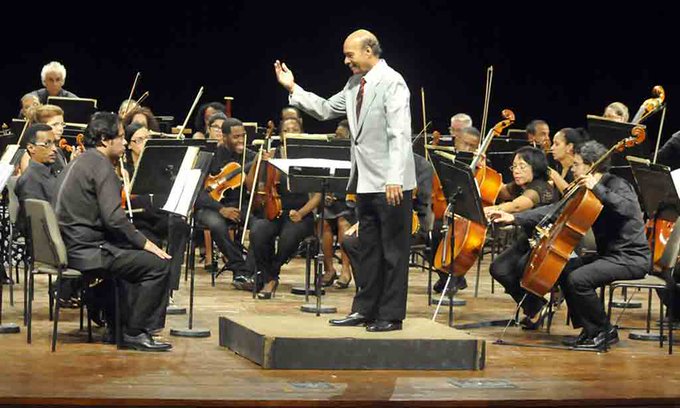 La Orquesta Sinfónica Nacional anunció la celebración de un concierto el próximo 14 de enero en homenaje al aniversario 80 del maestro Guido López-Gavilán. #SalaCovarrubias del #TeatroNacionaldeCuba#MejorArteParaTodos