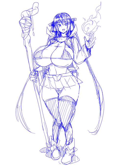 常識的に描いてみた 