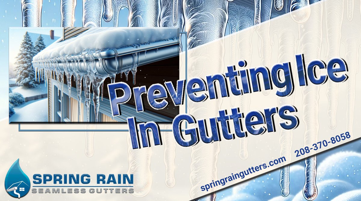 SpringGutters's tweet image. ❄️ Keep gutters ice-free with tips from Spring Rain Gutters:
1️⃣ Clean gutters
2️⃣ Use gutter guards
3️⃣ Install heating cables
4️⃣ Insulate attic
5️⃣ Ensure ventilation
6️⃣ Remove snow
7️⃣ Seal leaks
8️⃣ Check drainage
Protect your home! ❄️🏠 #springraingutters #TreasureValleyGutters