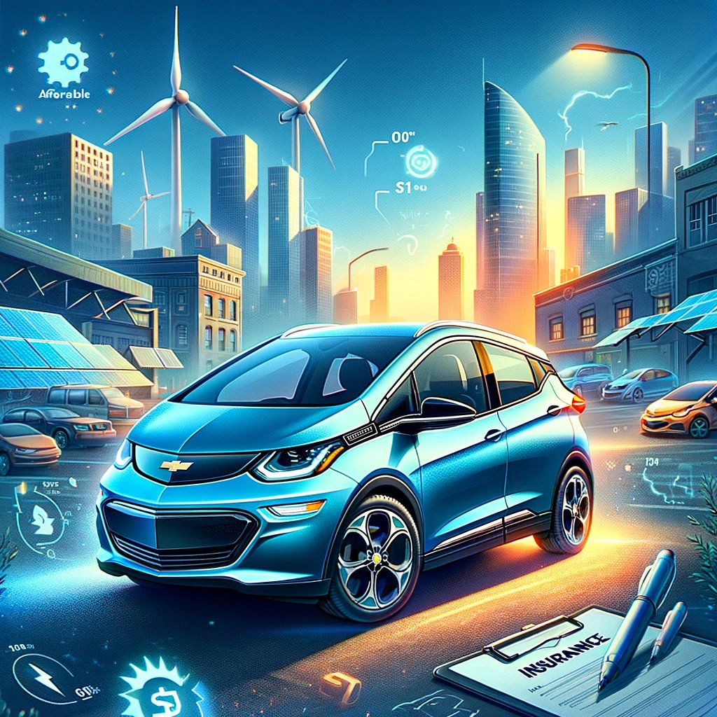 🚗📷
Are high EV prices steering you away?  #Chevy

It seems, <a href="/ChevyElectric/">Chevy Electric</a> (#BoltEV) with its low insurance rate and competitive pricing, leads the charge in making EVs accessible   

Pic generated by Dall-E