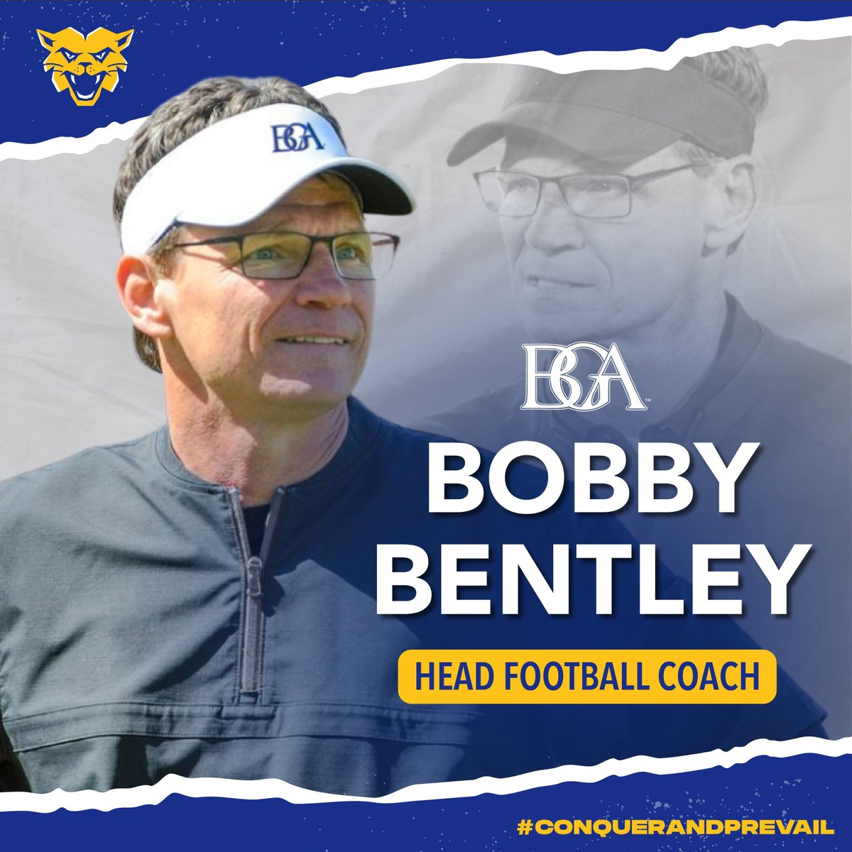 We are excited to announce Bobby Bentley as our next Head Football Coach! We hope you'll join us in welcoming Coach Bentley and his family to BGA. Go Wildcats!