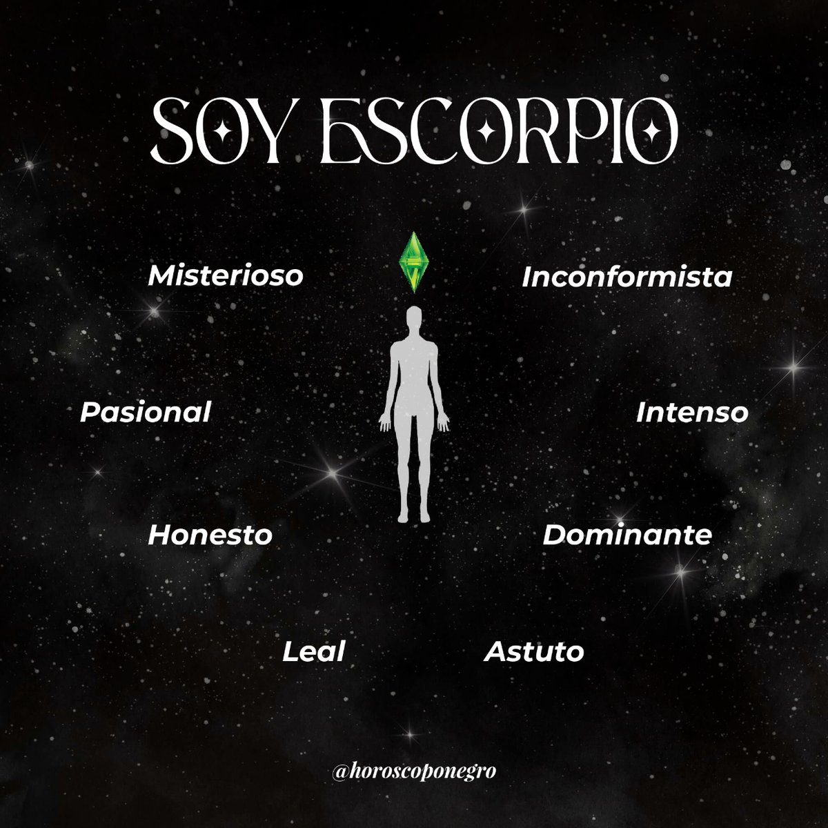 Soy Escorpio y estoy muy orgulloso de ello ✨🔮✨