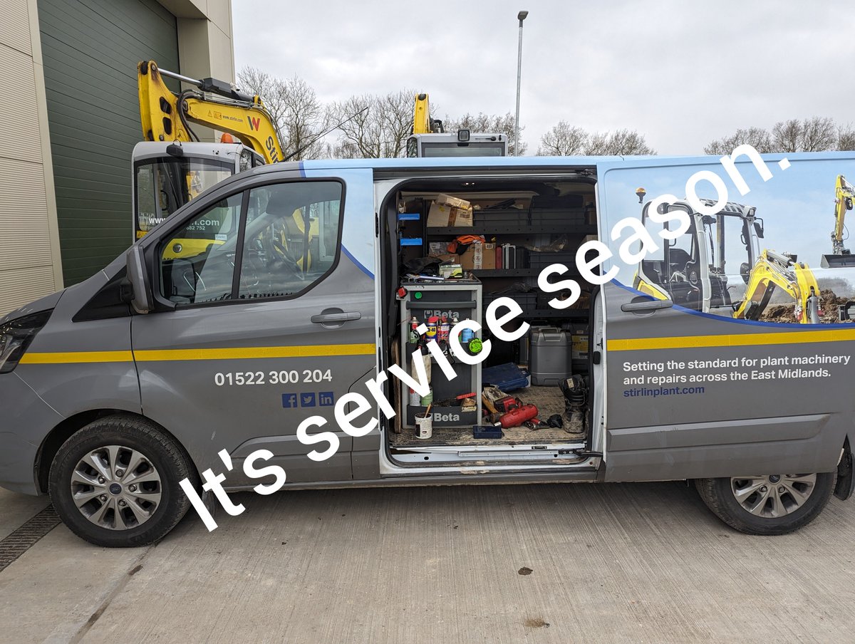 It's service season......... time to book your Wacker Neuson machine service whilst you're quiet.

Save costs on downtime during the busier periods.

All light and heavy plant catered for.

To book your slot please email info@stirlinplant.com
or call our HQ on 01522 300204
