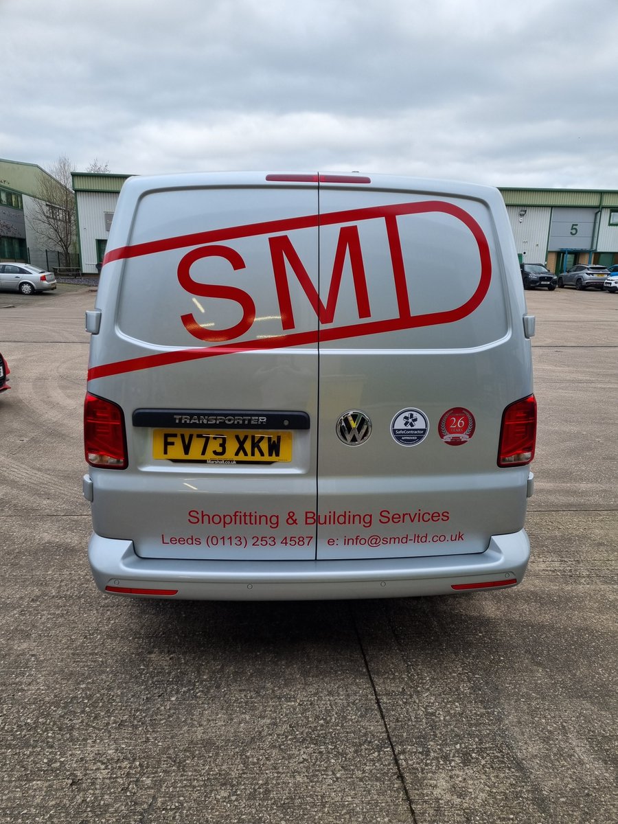 ExpressSignsLtd's tweet photo. The usual graphics for SMD's new van. @Metamarkuk  Cherry red throughout. Stunning as always! https://t.co/I9BLH5gEgD