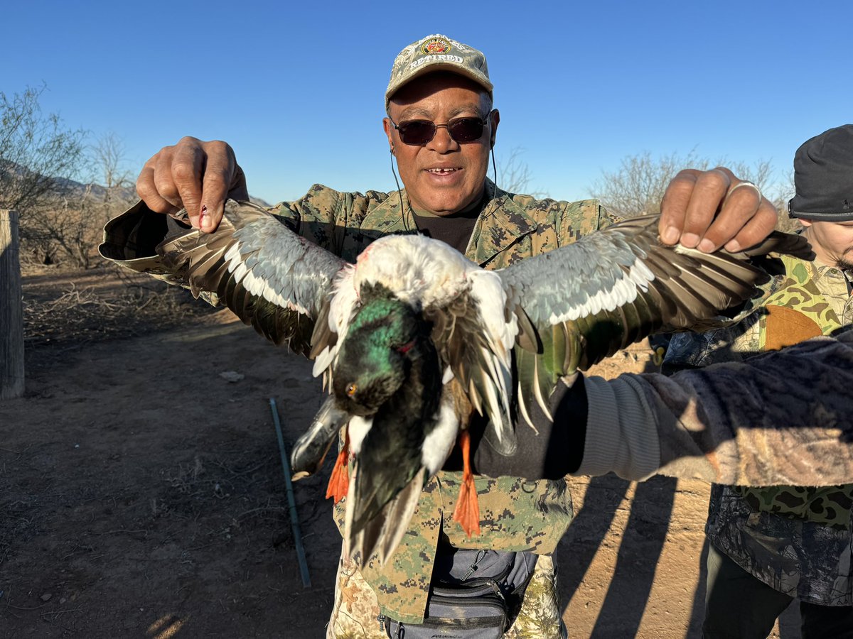 Chrisakavader's tweet photo. Got my first duck! https://t.co/qs7yWlGTzb