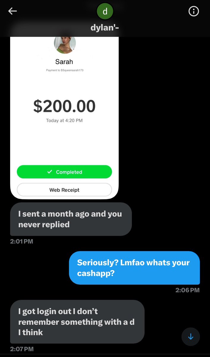 QueenSarah137's tweet image. Lmfao this loser fakes a cashapp send, then proceeds fake a bank record to “prove” he sent, but he can’t seem to remember his cashapp tag 🤣🤣 the lengths, the lengths