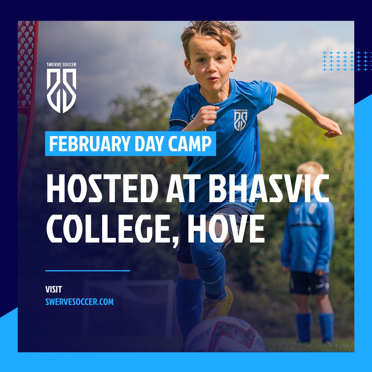 SwerveSoccer's tweet photo. Swerve Soccer confirms February camp at BHASVIC College!

📍BHASVIC College, Hove
⏰ 12-16 Feb (10:00-15:00 - early drop 9:00)
🙋‍♂️🙋‍♀️Ages 5-13

BHASVIC discount: RECEIVE 15% OFF WITH CODE: ‘EARLY-BIRD-15’ at checkout. Ends on the 19th Jan. https://t.co/VVas5pqZp6