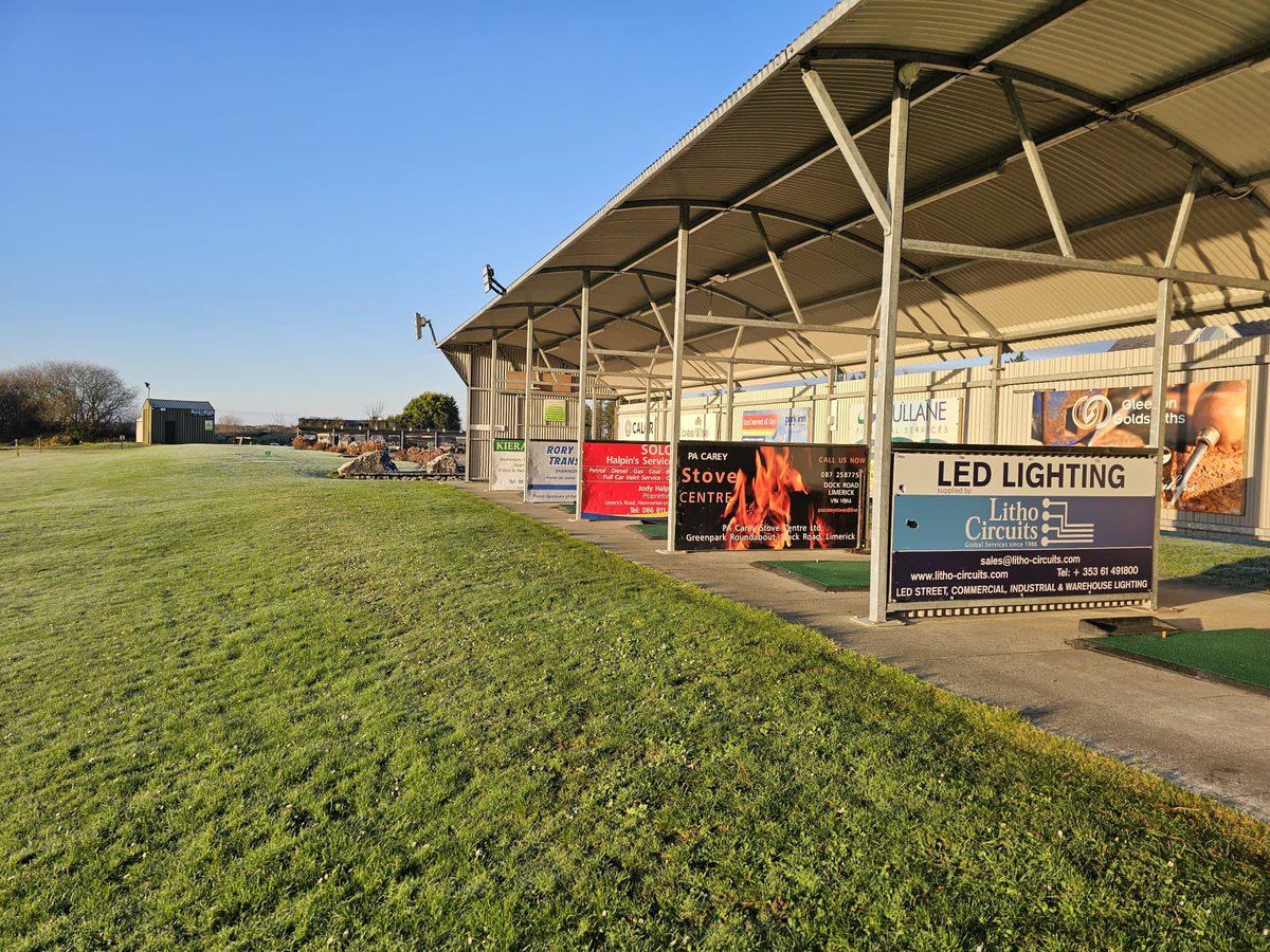 It’s a beautiful day here <a href="/GolfShannon/">ShannonGolfClub</a> The course is closed due to frost but our driving range, bar and restaurant are open for all to enjoy.