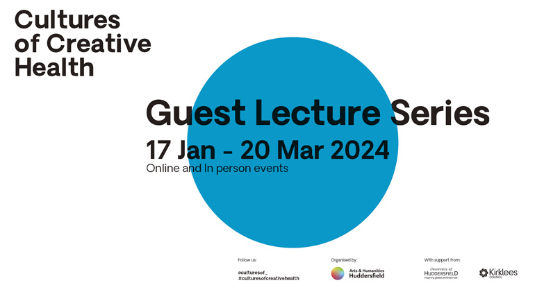 Cultures of Creative Health is the place-based research festival from @AHHuddersfield for 2024! The programme will include collaborative community projects, creative residences & more, beginning with a Guest Lecture Series on Working With Communities ❤️‍🩹➡️ hud.ac/q60