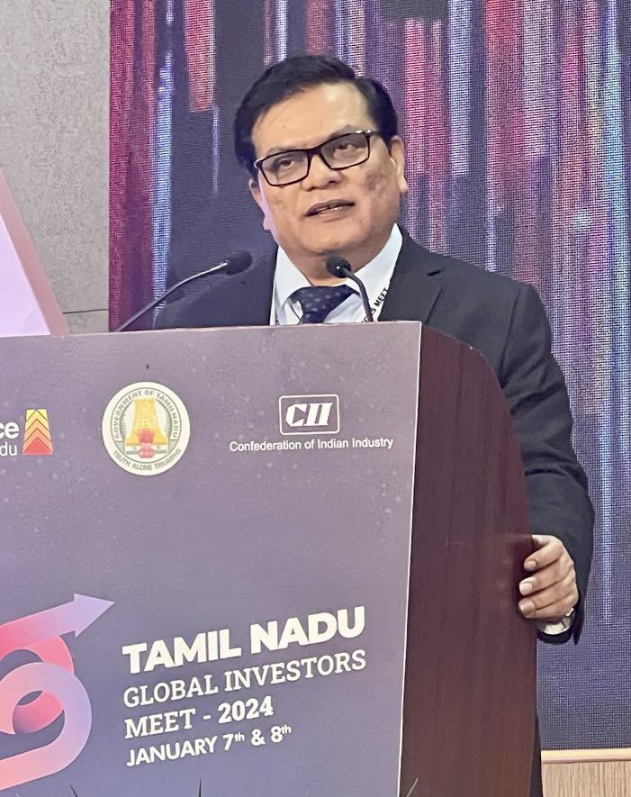 DrMilindKamble's tweet photo. StartupTN addressed the audience in a session on "Building a Brighter Future with Inclusive Entrepreneurship" during the Global Investors Meet - TN GIM 2024 in Chennai.

The Anal Ambedkar Scheme by the TN Govt is set to revolutionize opportunities for SC/ST youth in Tamil Nadu. The government's commendable initiative of 5% procurement from SC/ST entrepreneurs and the establishment of a Venture Capital Fund (VCF) for growth capital is a significant step. However, it's crucial to align support with the 3 M Ecosystem, similar to the approach of the Govt of India. DICCI's collaboration with the Industry department of TN Govt has played a pivotal role in shaping these policies.

It's essential for the Indian industry to adopt Supplier Diversity and Employment Diversity to foster an equitable and sustainable society.

Special thanks to Thiru. M K Stalin, Hon CM, Dr.Rajaa, Hon. Industry Minister, Secretary & Commissioner of the Industry department of Tamil Nadu for creating a supportive system to promote SC/ST Entrepreneurs.

@CMOTamilnadu  @mkstalin @TRBRajaa @TNIndMin @Guidance_TN @FollowCII @DICCIorg @DICCINextGen 

#TNGIM2024  #StartupTn  #DICCI #CII  #DICCITamilNadu