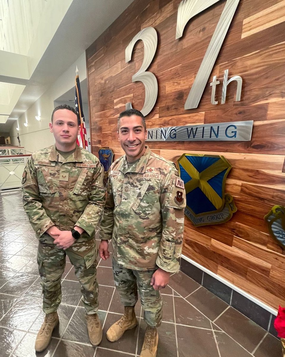 AETCommand's tweet photo. Leadership recognizes no boundaries, as Staff Sgt. Jonathan S. Ventura @37thTRW  took charge as Command Chief for a day.

Link: https://t.co/VpzbFL75QT https://t.co/QaLIWcghuq