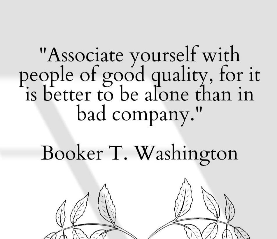 Choose who you surround yourself with ❤️🖤
#BookerTWashington #alone #RealFriends #books #fiction #fictionbooks #fictionwriter #kyonajiles