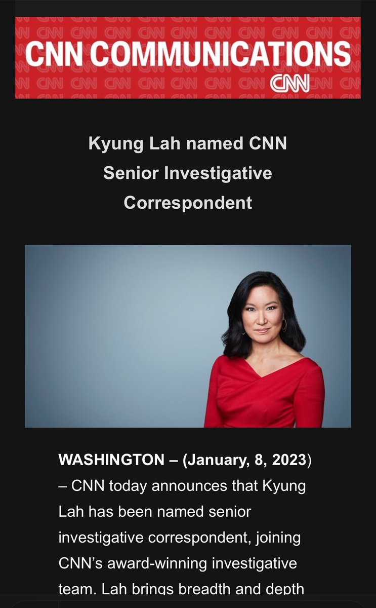 Some news from me— a new challenge at @CNN! I was so excited I mistyped my previous tweet!