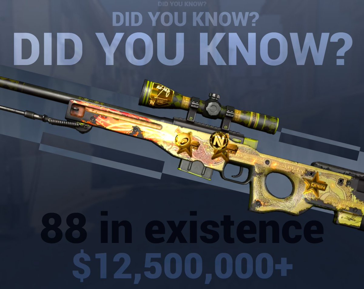 After almost 10 years, only 88 Souvenir Dragon Lores have ever been opened and registered.

The combined value of all of these is estimated to be around $12,5 million. 

Have you ever opened a Cobblestone Souvenir Package?