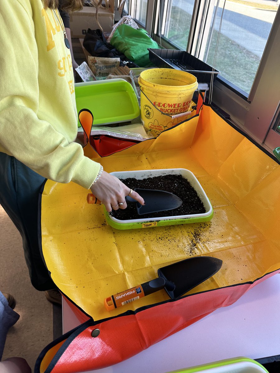 🌱 Agriculture students in action! Groups designed their own experiments to determine the most effective microgreen growing techniques. 🌿 Looking forward to a tasty harvest (and some possible future sales) 😋 #AgricultureEducation <a href="/klibertini2/">Kim Libertini</a> <a href="/DaveCohenJHS/">DavidCohen</a>