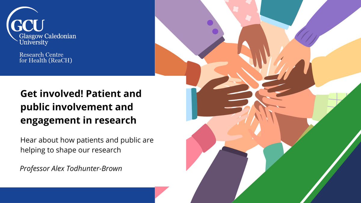 GCU Research Centre for Health (ReaCH) tweet media