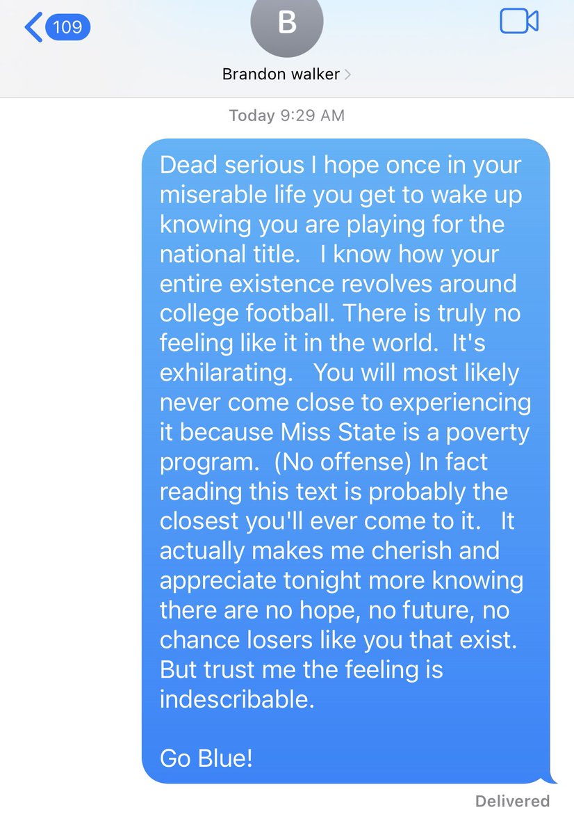 stoolpresidente's tweet photo. This text is for @BFW eyes only!   Please don't read.   You will be prosecuted for invasion of privacy if you do.   This is a private text between just him and I. https://t.co/x8SNGLPqMA
