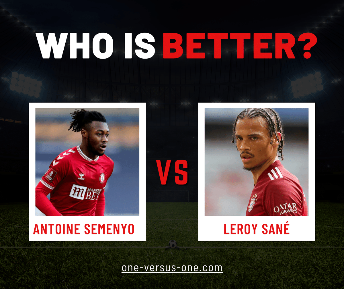 🔍 Sane vs. Semenyo: Battle of Skills! ⚽

🤜💥🤛 Dive into the stats and analysis at One Versus One for the ultimate comparison! 📊✨ Who's your pick? #SaneVsSemenyo #FootballShowdown #OneVersusOne #soccer #football #BattleoftheBands