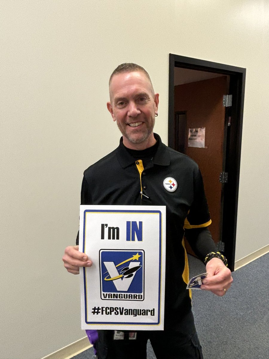 EHainesFCPS's tweet photo. Excited to welcome @VPAHench to the #FCPSVanguard team! https://t.co/wwgX4yyrMq
