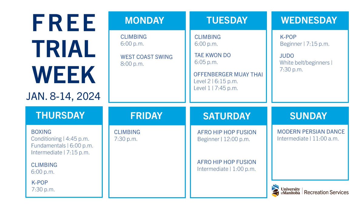 U of M Recreation Services tweet media