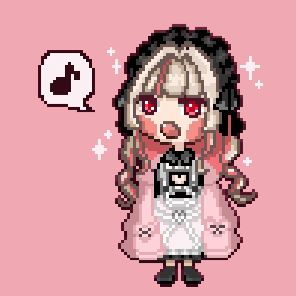 Likera_pixel's tweet photo. #ドット絵  #pixelart 
 #りりむとおえかき 
りりむちゃん毎日かわいいよ〜♡♡ https://t.co/NaZMqYAA3s