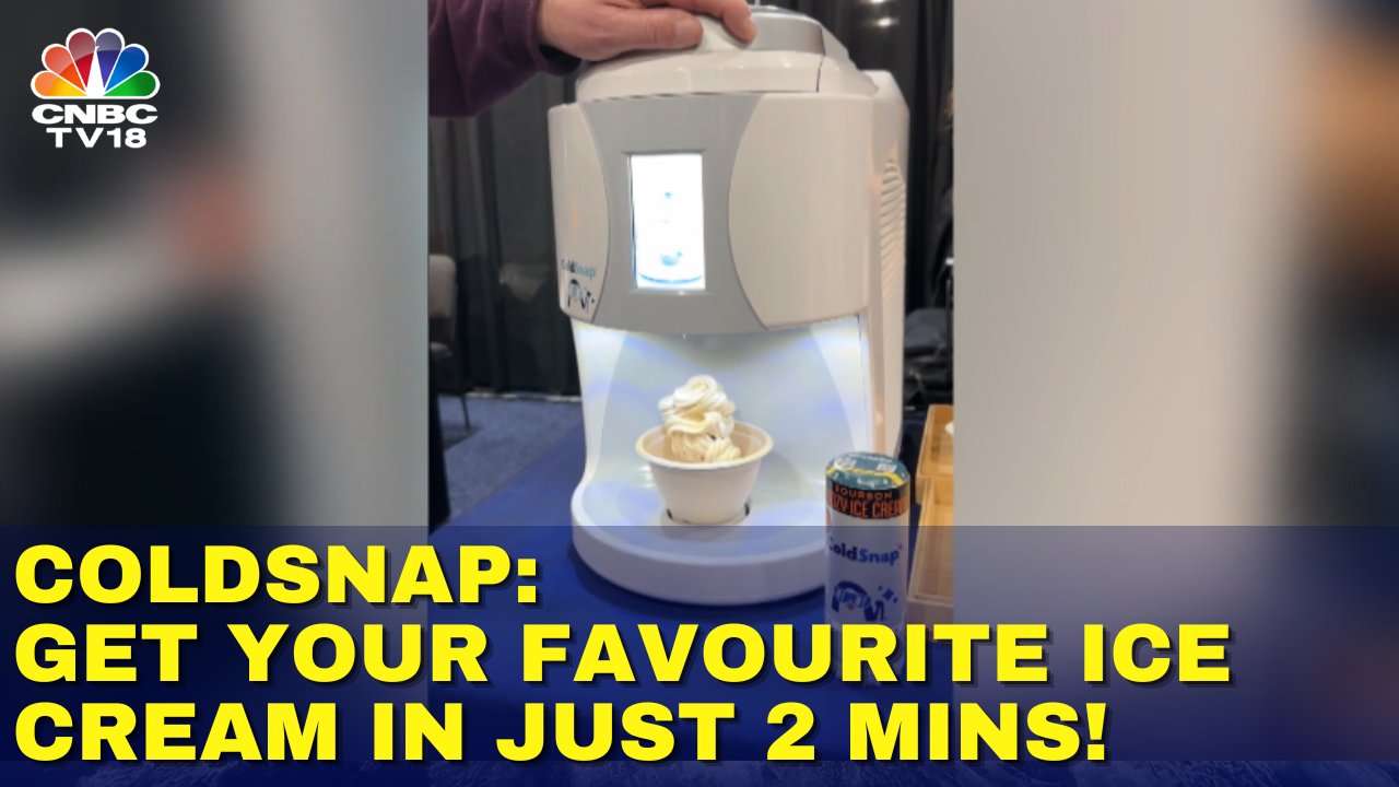 Cold snap ice outlet cream machine