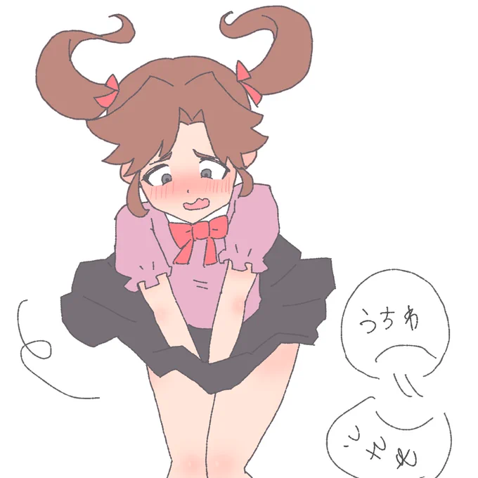@Maniac_Cop_ ウチワで風起こして女装した男の子のスカートをめくってる画像下さい! 