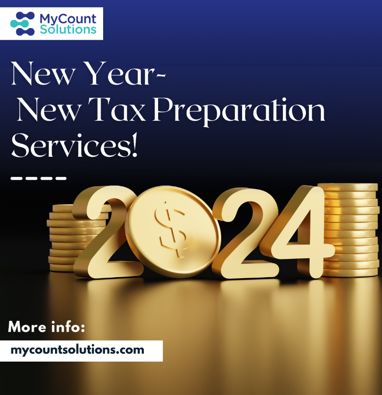 mycountsolution's tweet photo. New Year, New Tax Preparation Services! 🎉📊

Out with the old, in with the organized! Embrace the New Year with a fresh perspective on your finances.  Let's make this tax season stress-free and efficient. 
#Finance #SmartMoney #Bookkeeping #MyCountSolution #FinancialClarity https://t.co/EfXD6gdMaY
