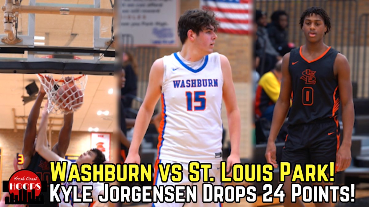 New Video! Minneapolis Washburn Takes On St. Louis Park! Kyle Jorgensen Drops 24 Points Full video: youtube.com/watch?v=EX-7he…